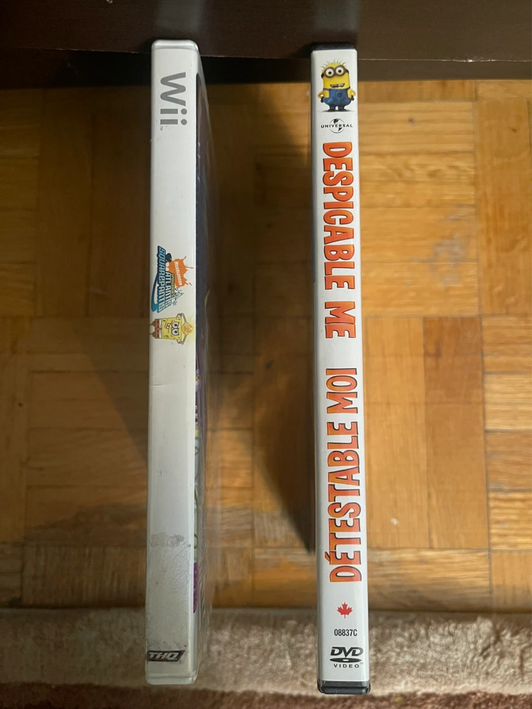 SpongeBob's Atlantis SquarePantis Wii Game & Despicable Me DVD - photo 2