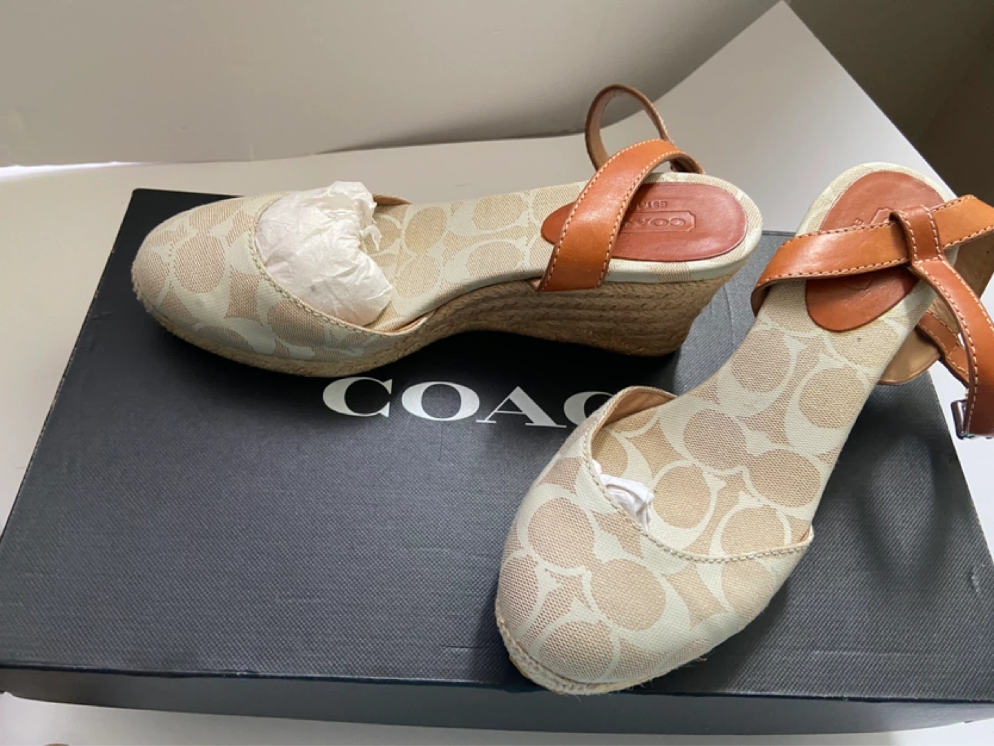 Coach Espadrille Wedge Sandals - photo 2