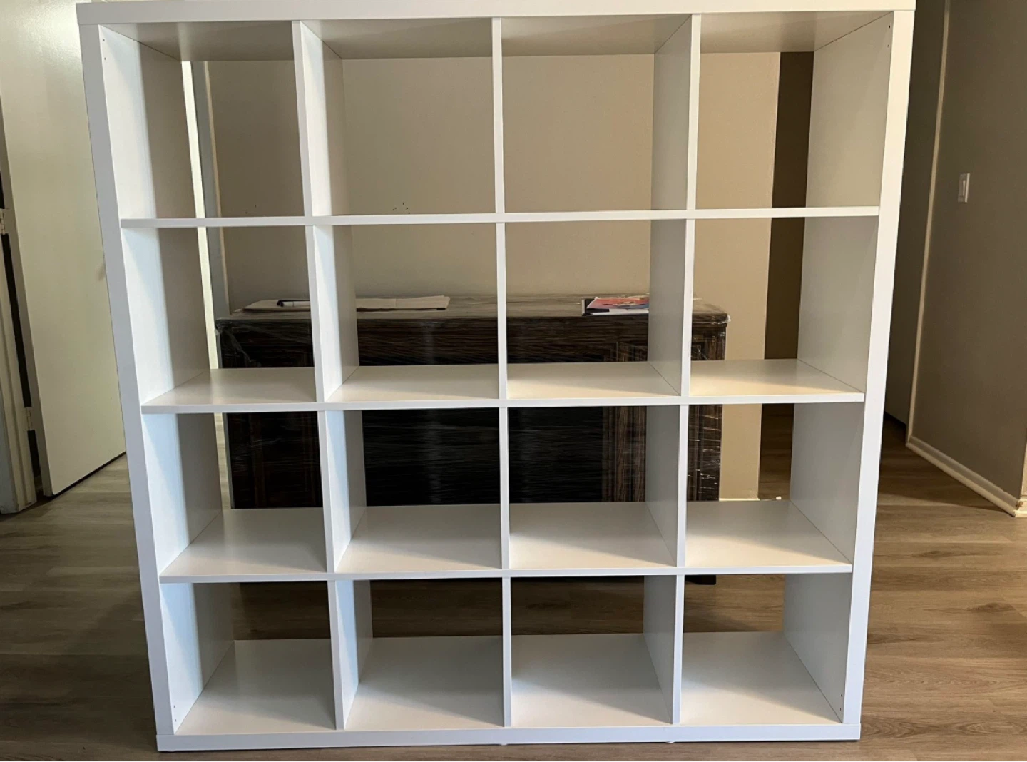 IKEA KALLAX 4x4 storage shelf white