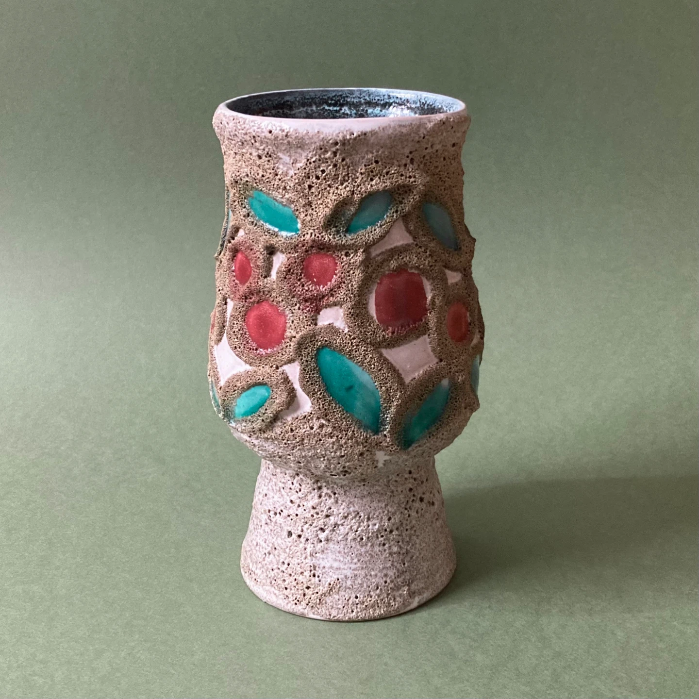 Vintage East German MCM Vase - photo 2