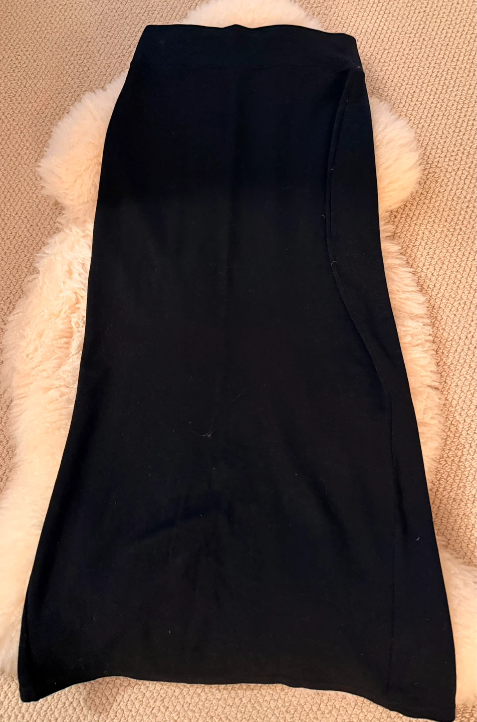 Black Maxi  pencil Skirt