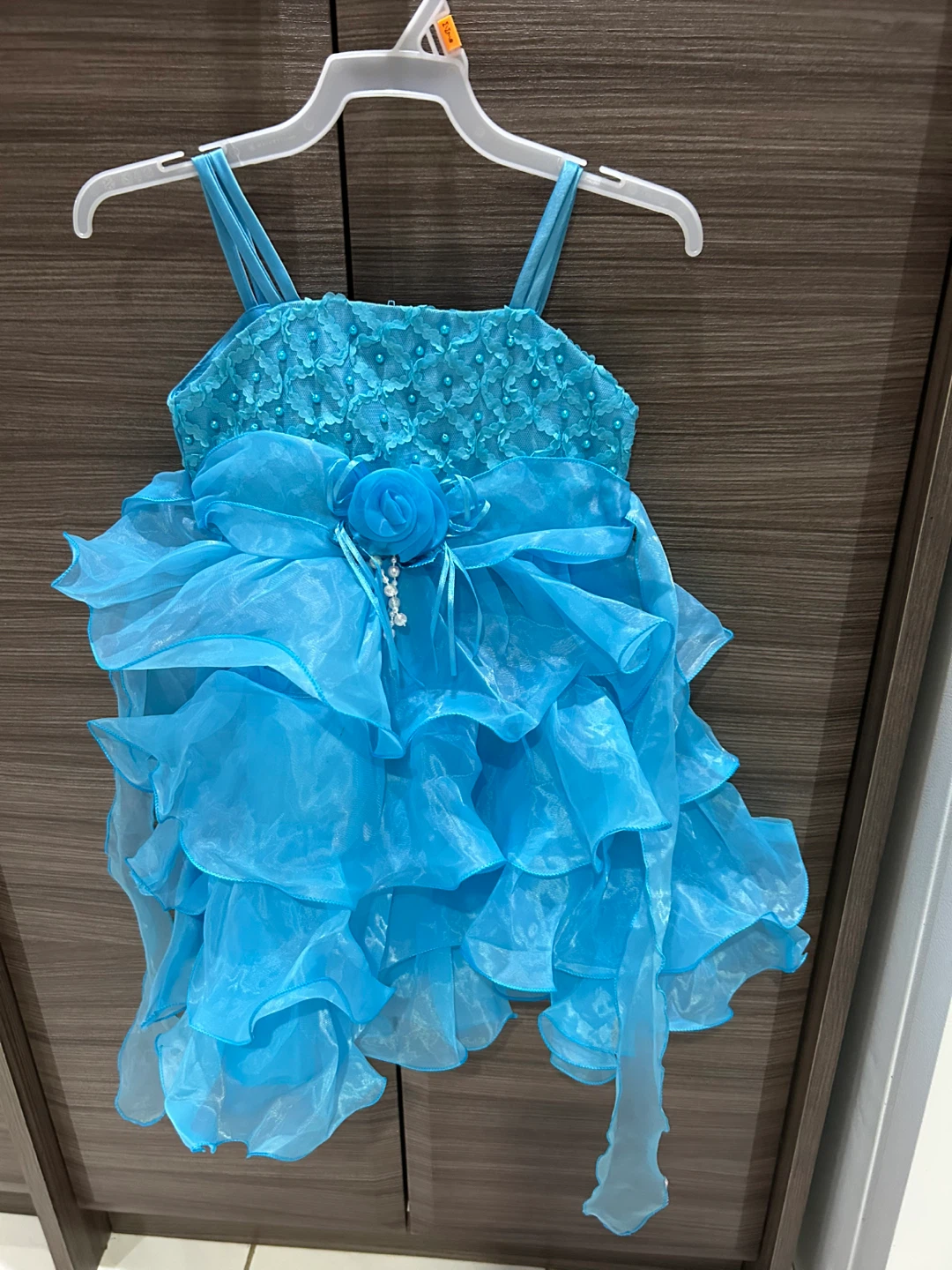 Richie House Blue Organza Dress - photo 3