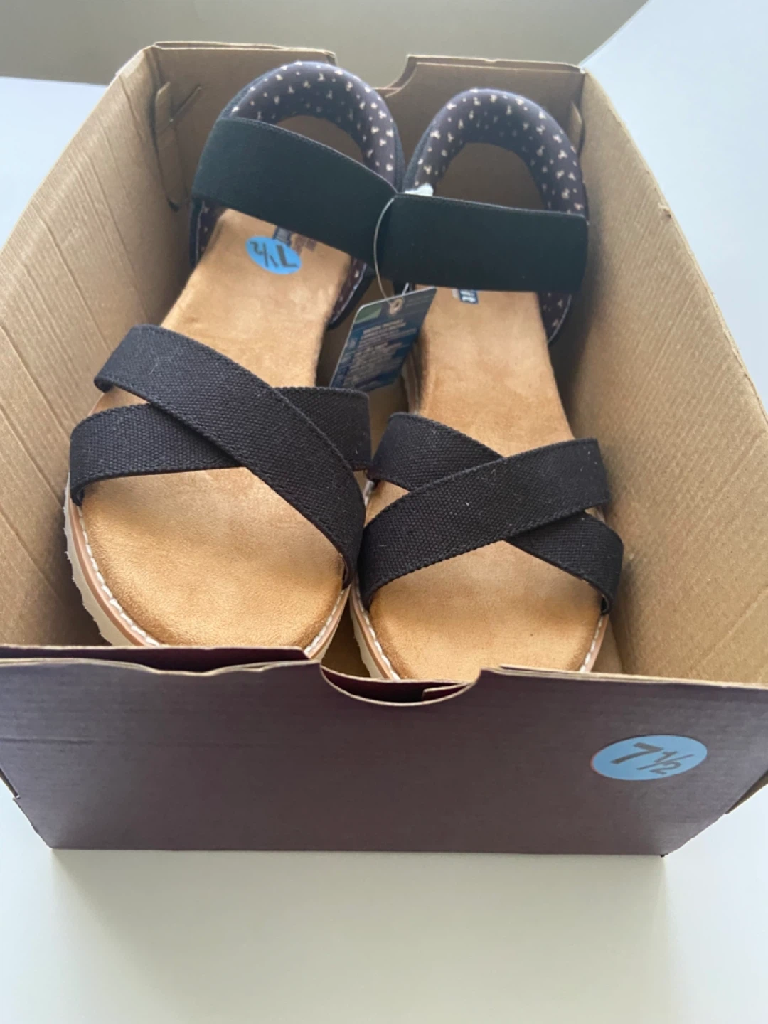 BOBS from Skechers Swift Kick Sandals Size 7.5