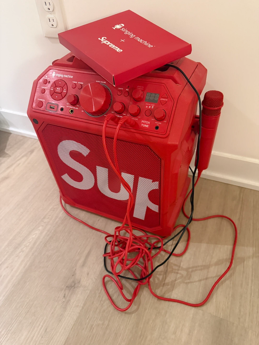 Supreme x Singing Machine Karaoke Machine