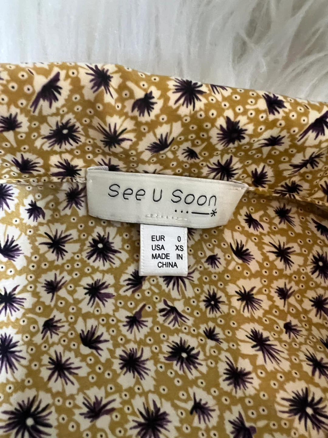 See U Soon Floral Button-Up Shirt XS - photo 2