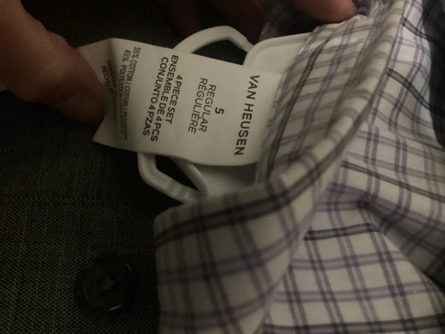 Size 5 boys Van Heusen Boys 4-Piece Suit Set Size 5 - photo 3