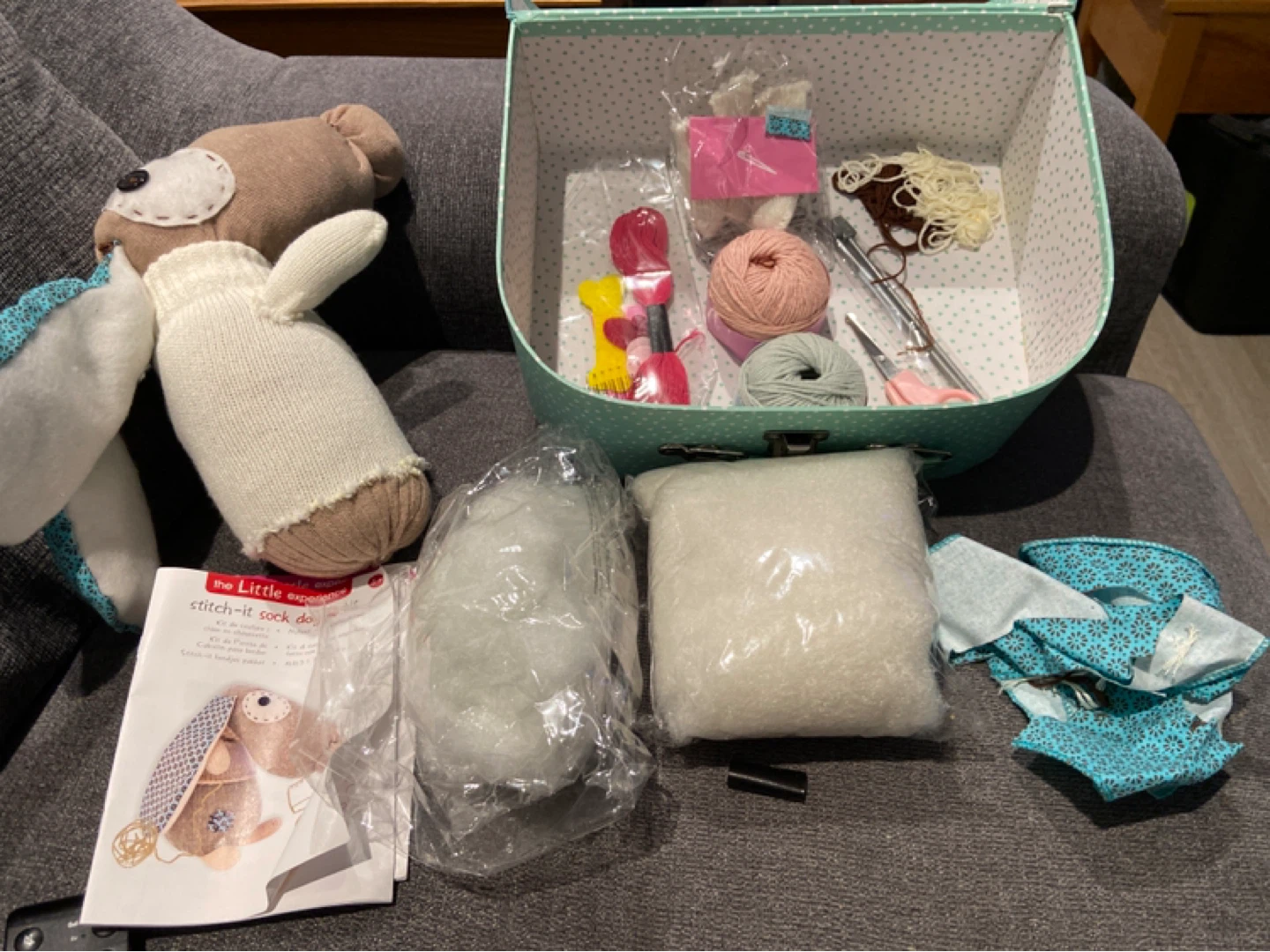 The Little Experience Knit-It Puppy & Stitch-It Sock Doggie Kits - photo 4