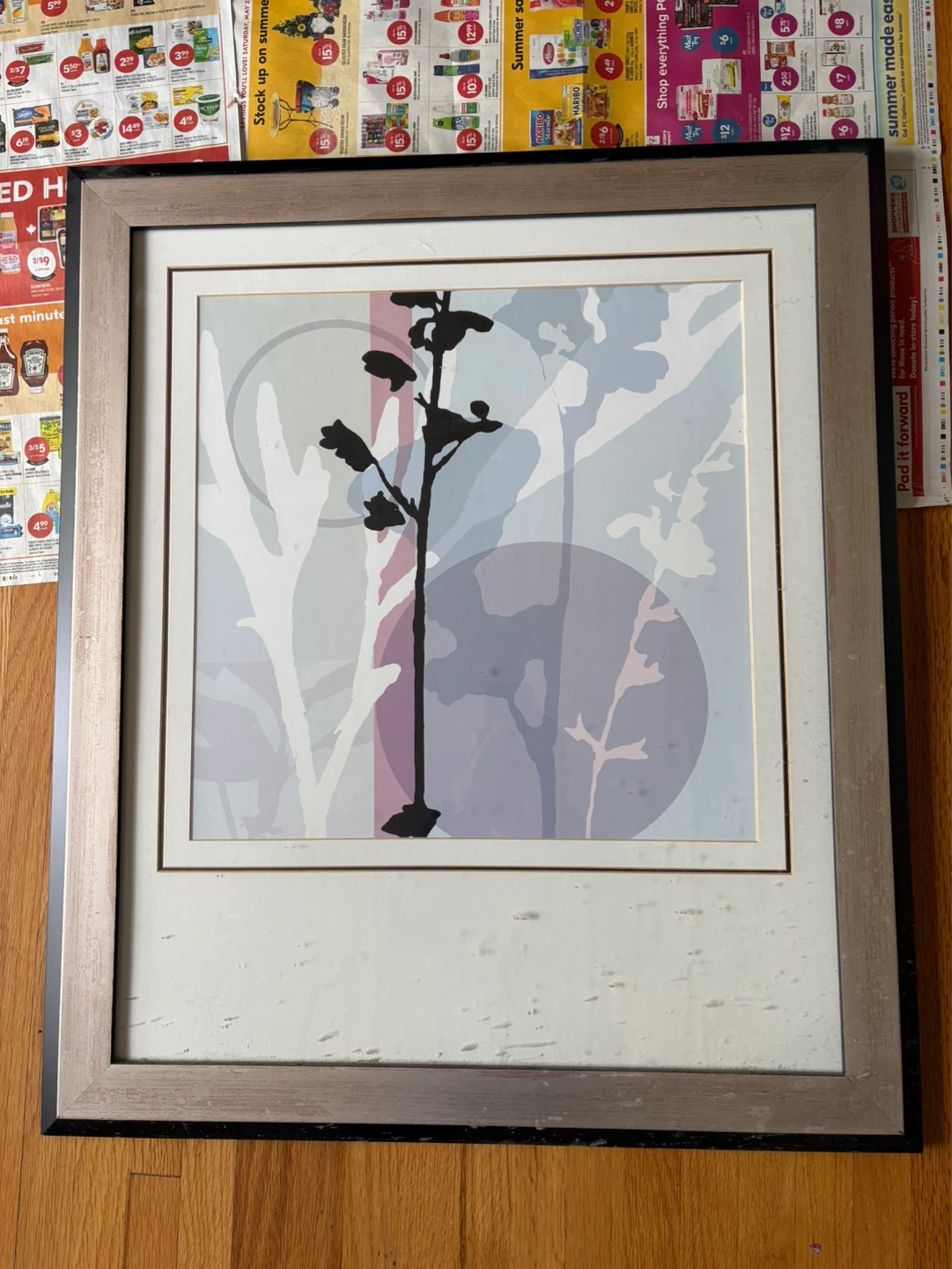 Framed Wall Art Print 24*27 inches