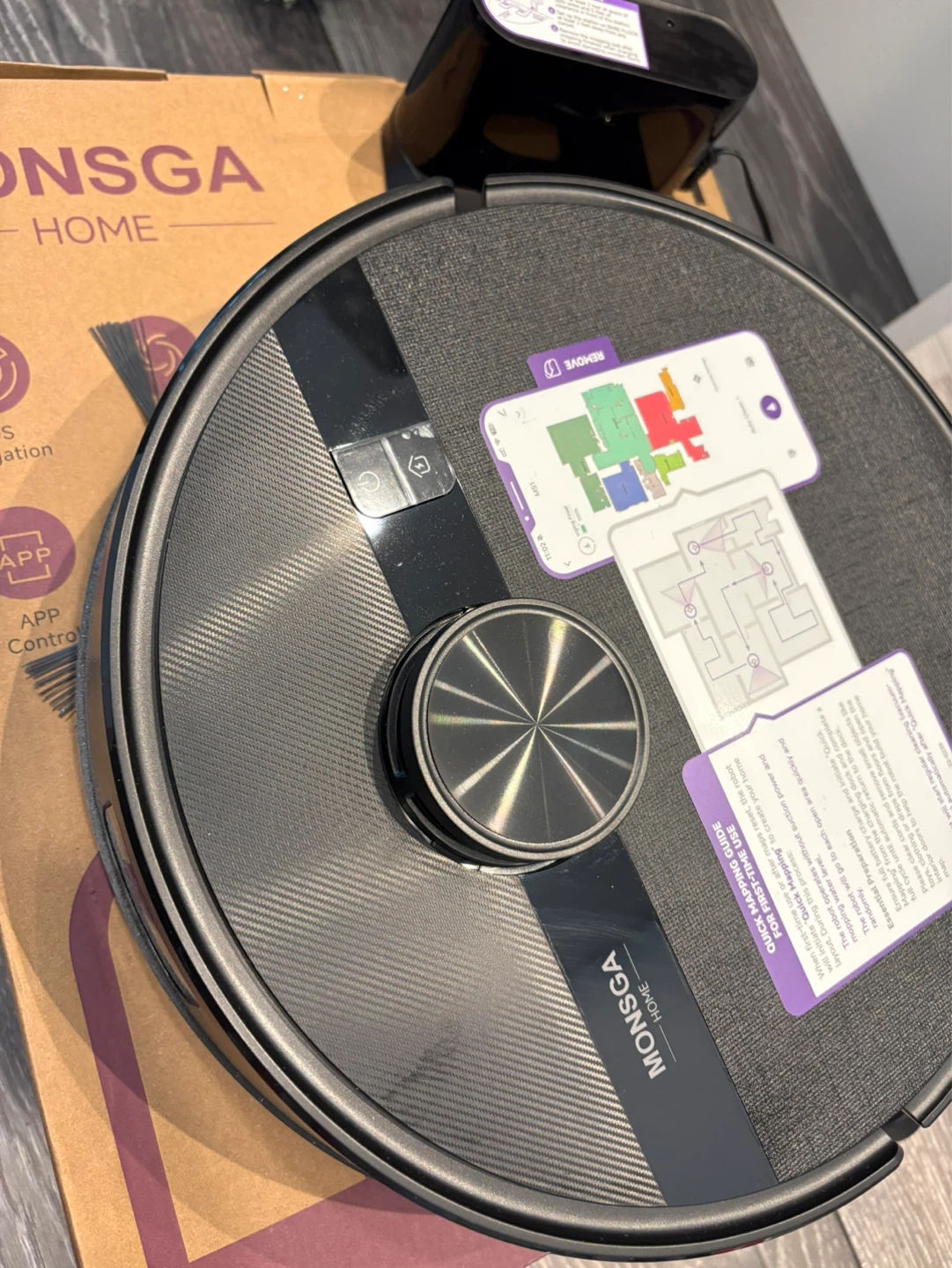MONSGA Robot Vacuum and Mop - photo 2