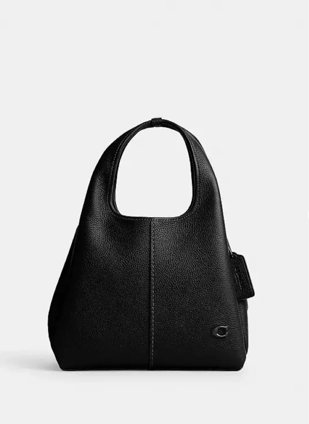 Coach Shoulder Bag - Brown Suede - photo 4