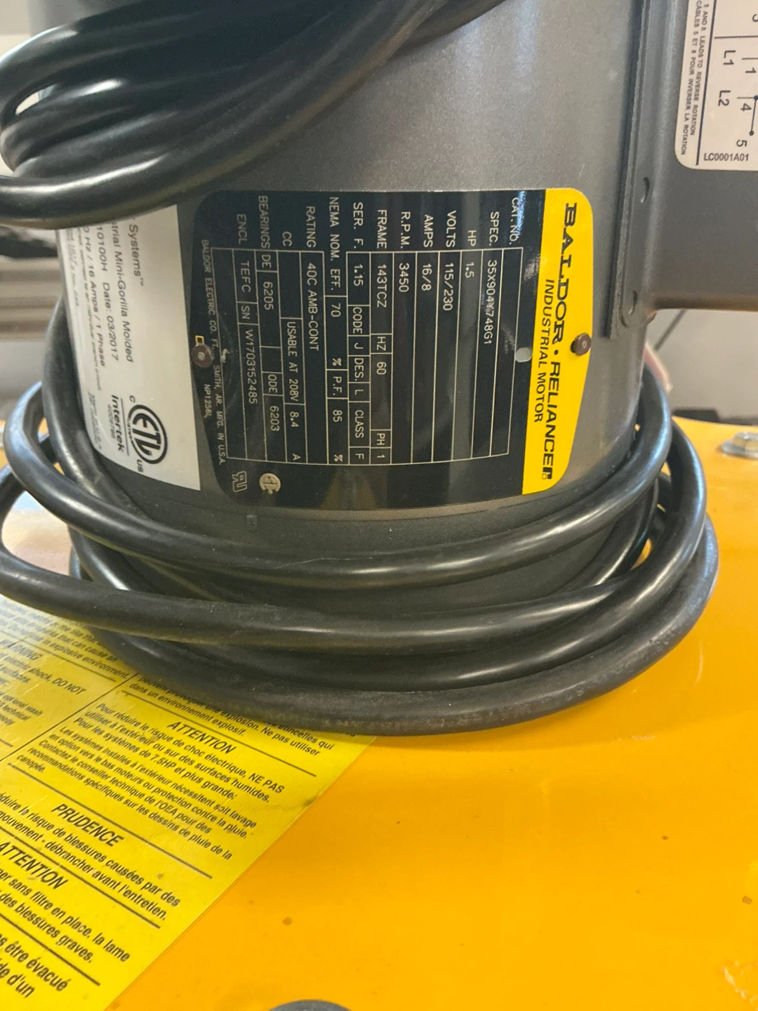 Oneida Air Systems Mini Gorilla Dust Collector - photo 4