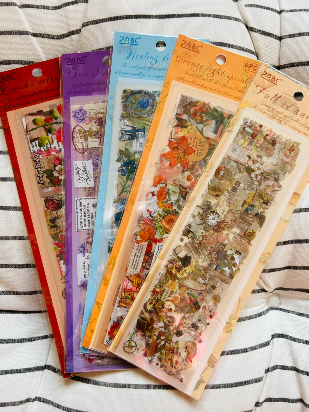 Floral sticker sharing-Lucky bag