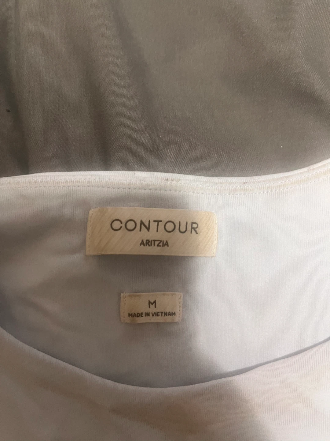 CONTOUR ARITZIA White T-Shirt Size M - photo 2