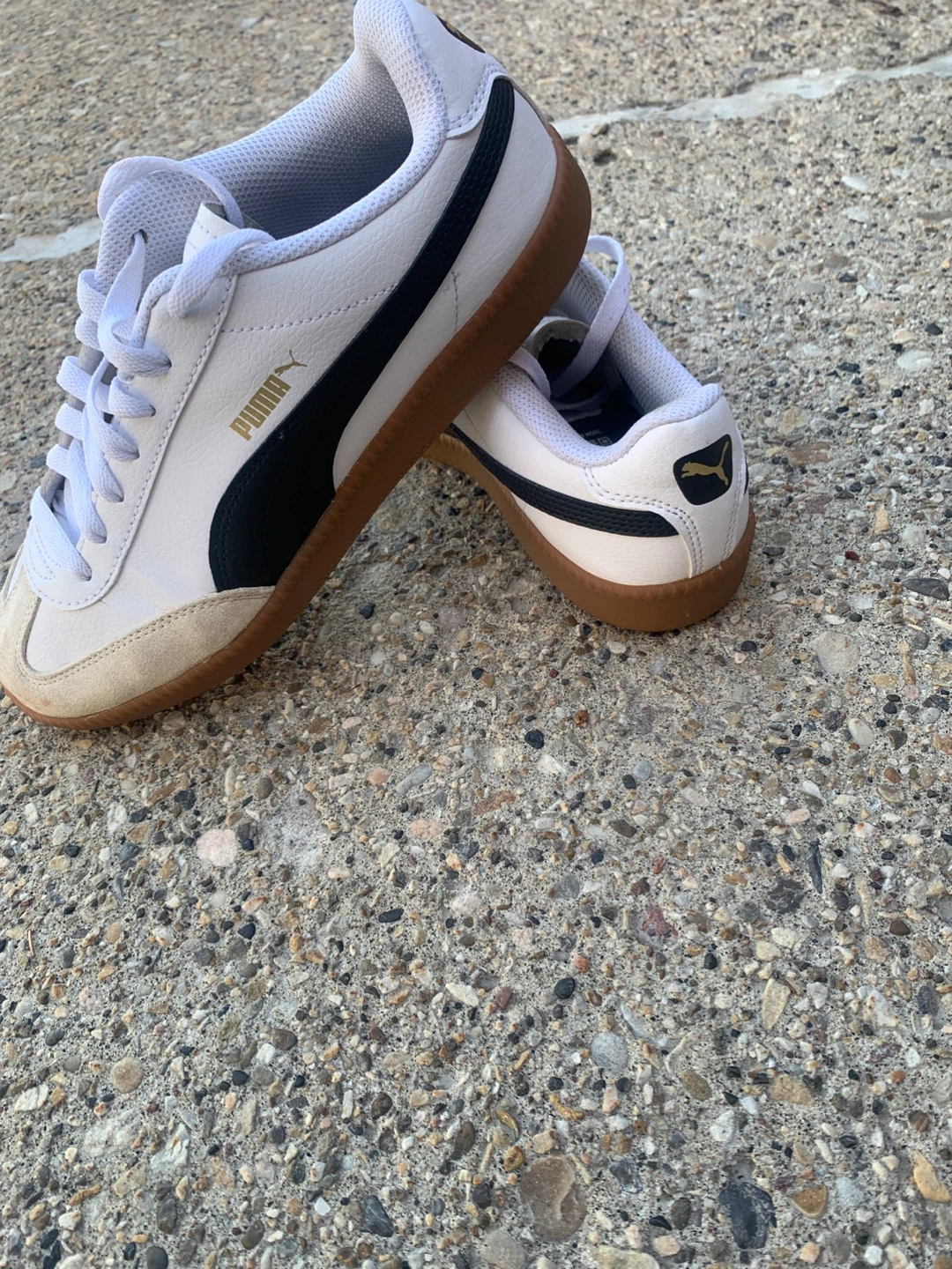 Puma White & Black Sneakers - photo 2
