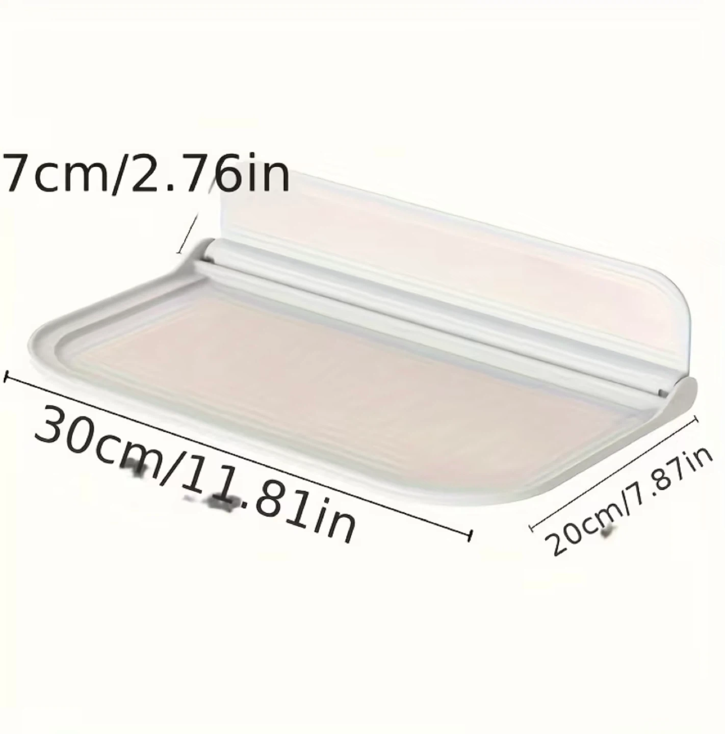 White Wall Mountable Shelf for Phone or Small Items
