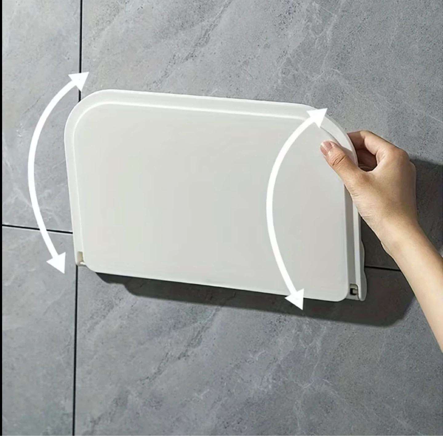 White Wall Mountable Shelf for Phone or Small Items - photo 3