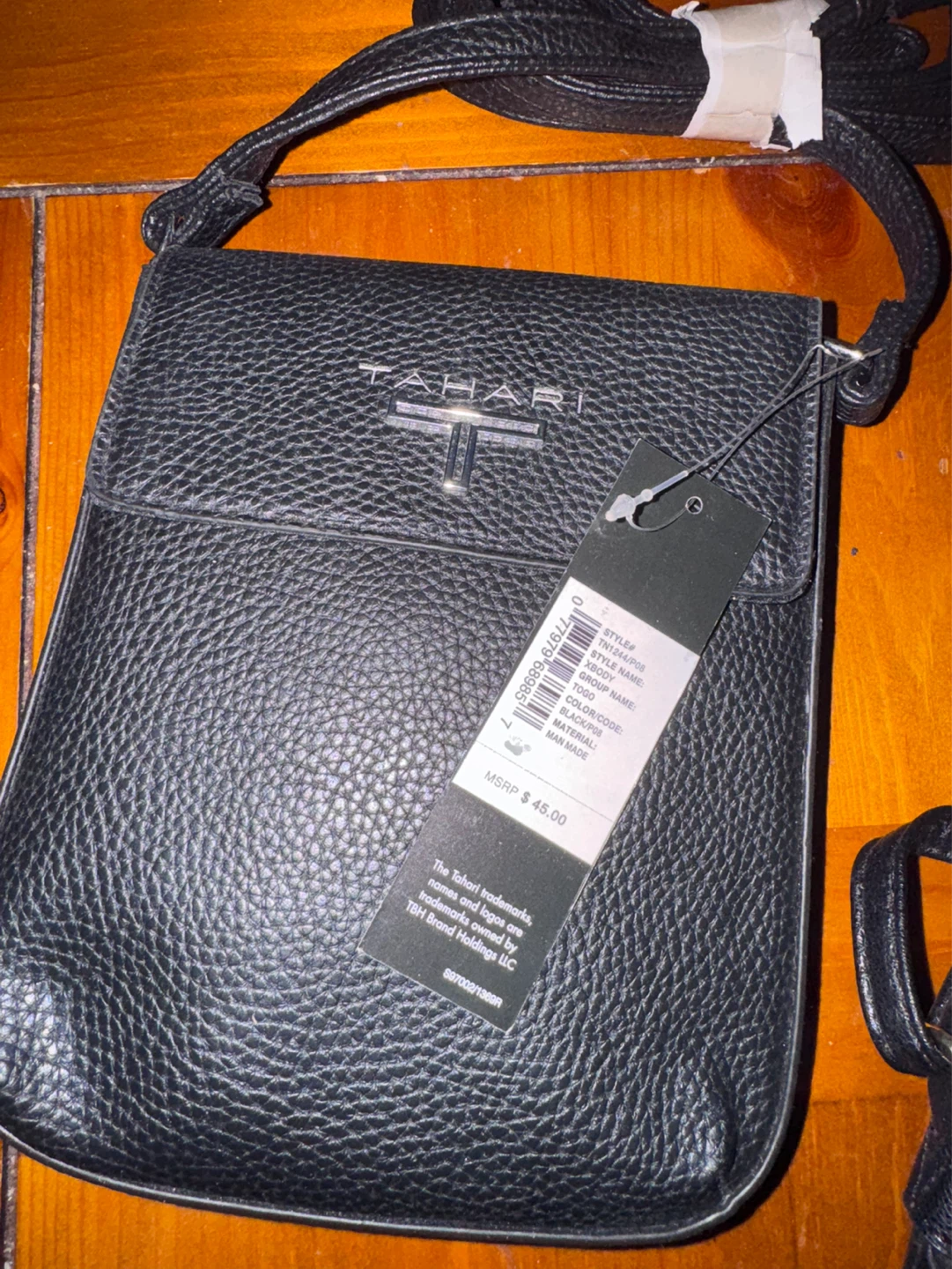 Tahari Black Crossbody Bag BRAND NEW