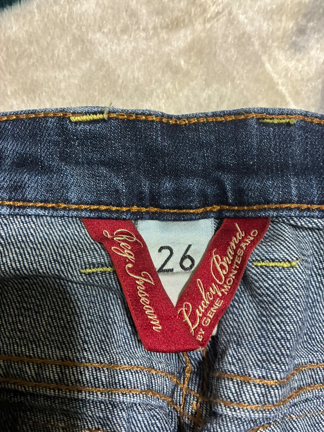 Lucky Brand "Lucky You" Bootcut Jeans Size 26 - photo 3