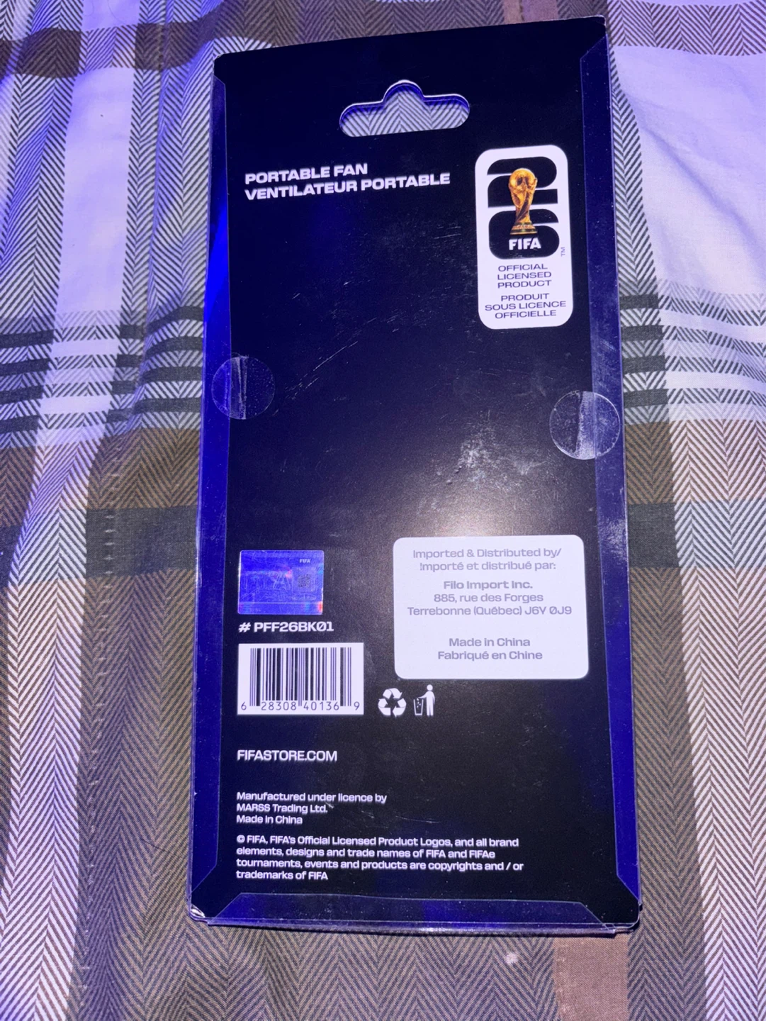 FIFA Portable Fan with Canada Branding - photo 2
