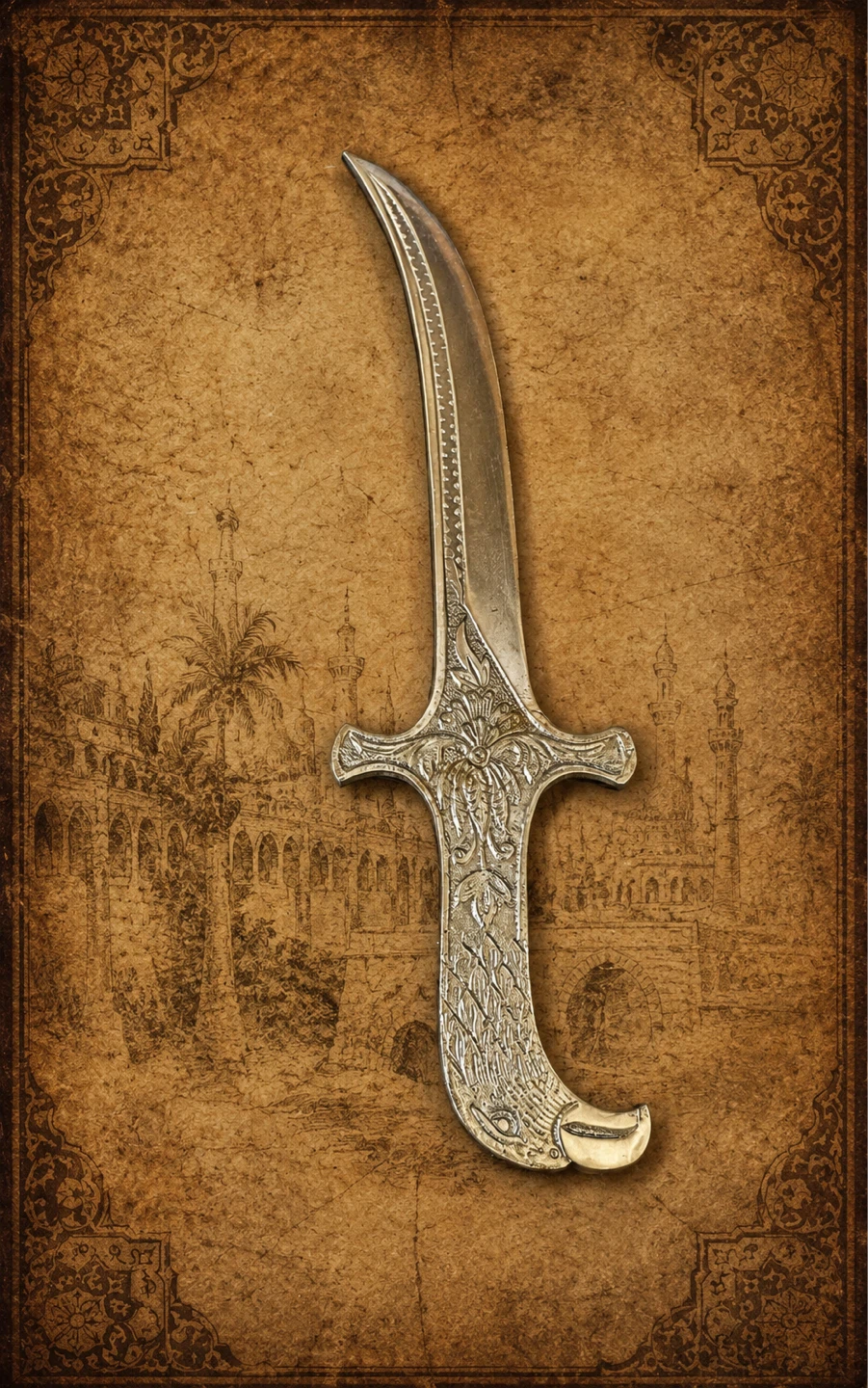 Vintage Khanjar Indo Persian Dagger Letter Opener