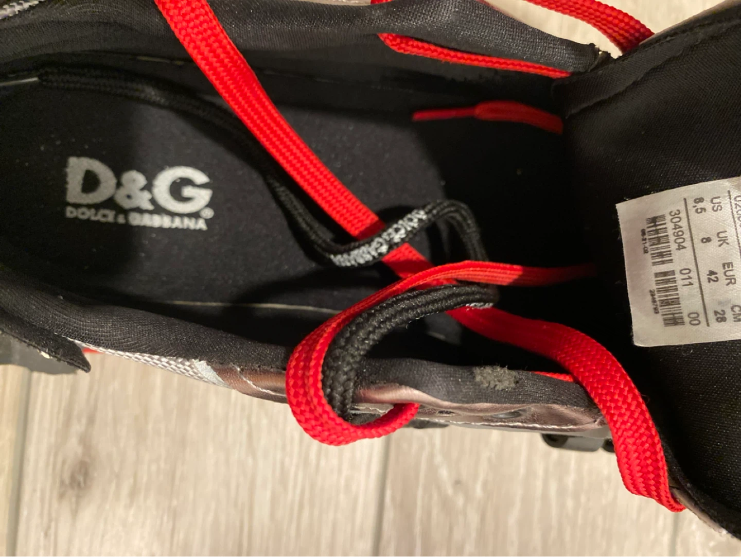 Dolce & Gabbana Men's Sneakers Size 8.5 - photo 5