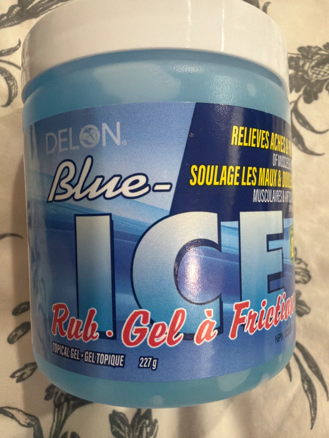 DELON Blue Ice Rub Gel 227g
