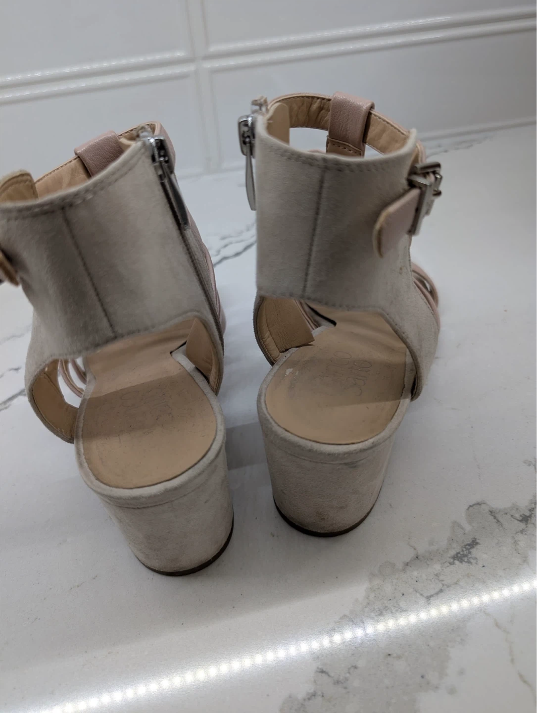 Franco Sarto Strappy Block Heel Sandals - photo 3