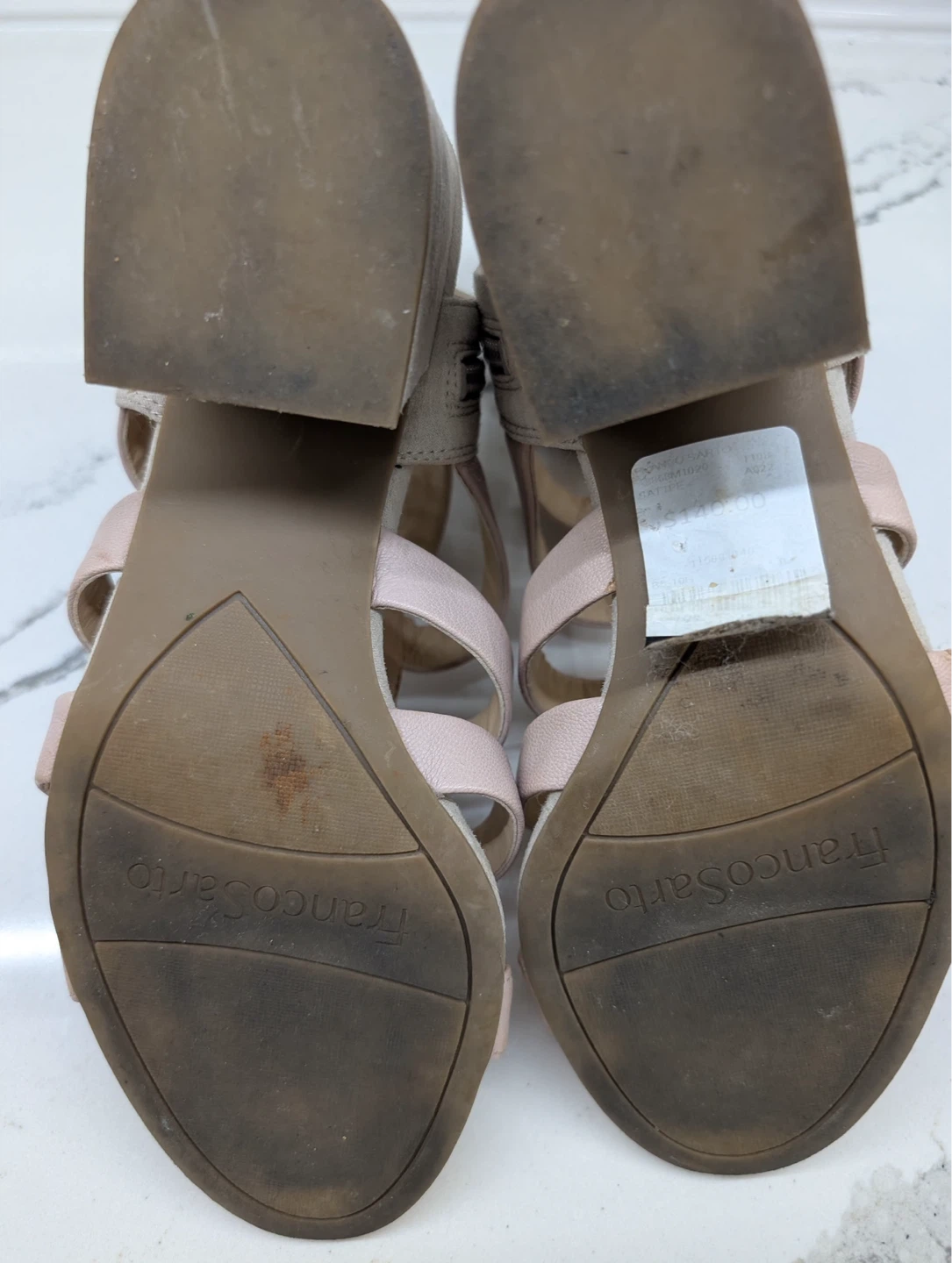 Franco Sarto Strappy Block Heel Sandals - photo 5