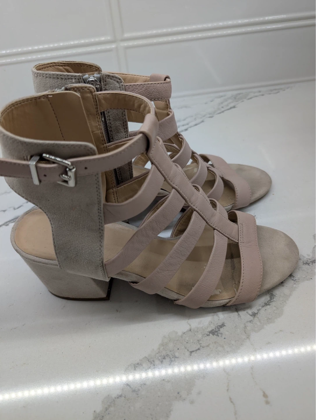 Franco Sarto Strappy Block Heel Sandals - photo 2