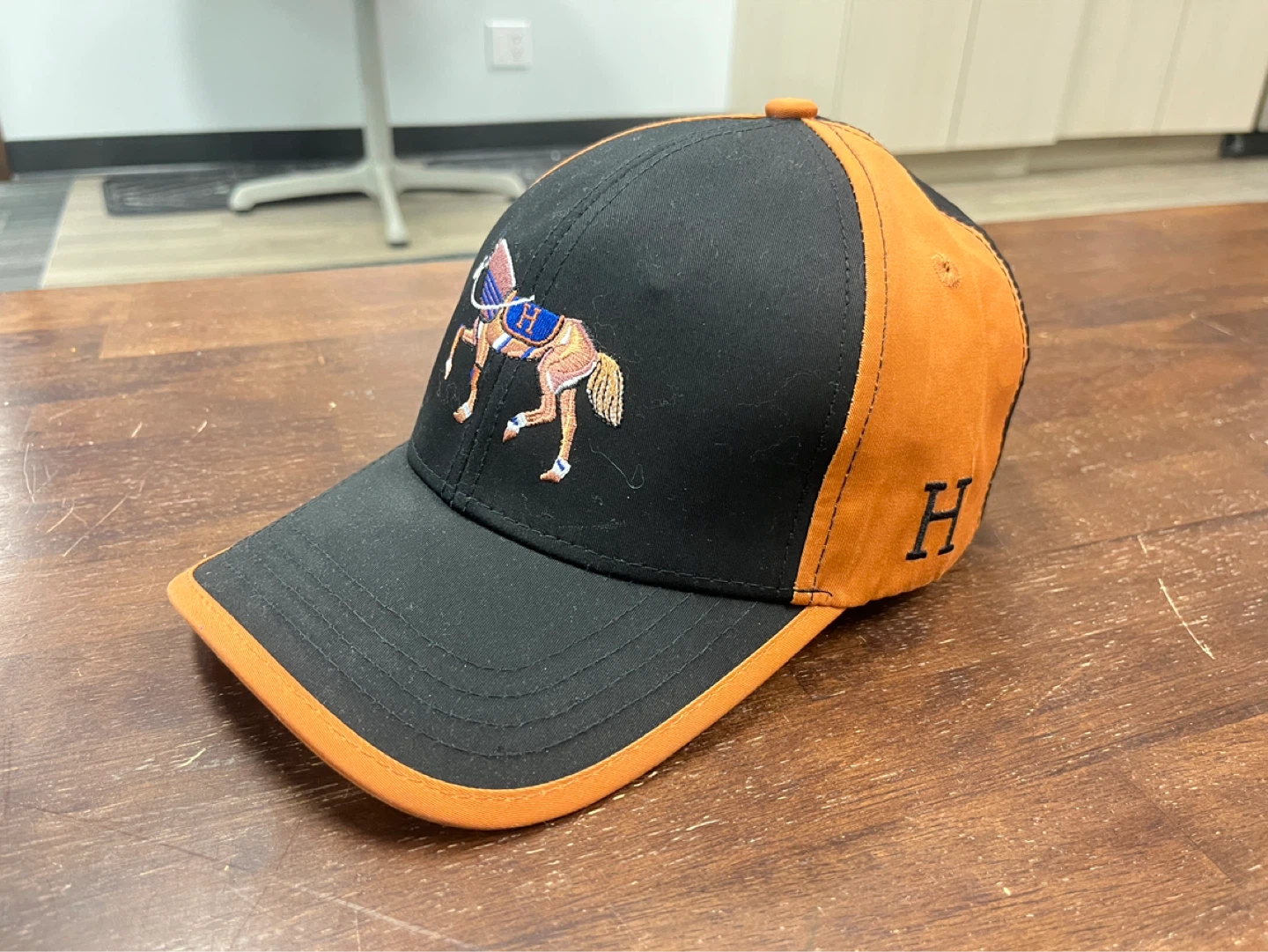 Hermes Baseball Cap - Horse Embroidery