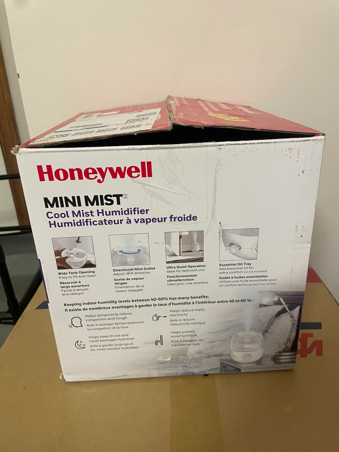 Honeywell Mini Mist Cool Mist Humidifier - photo 5