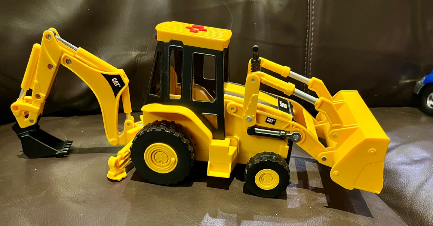 CAT Backhoe Toy Construction Vehicle