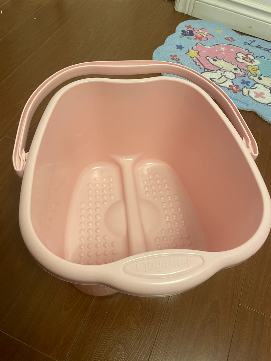 Pink Foot Bath Tub with Handle - photo 2