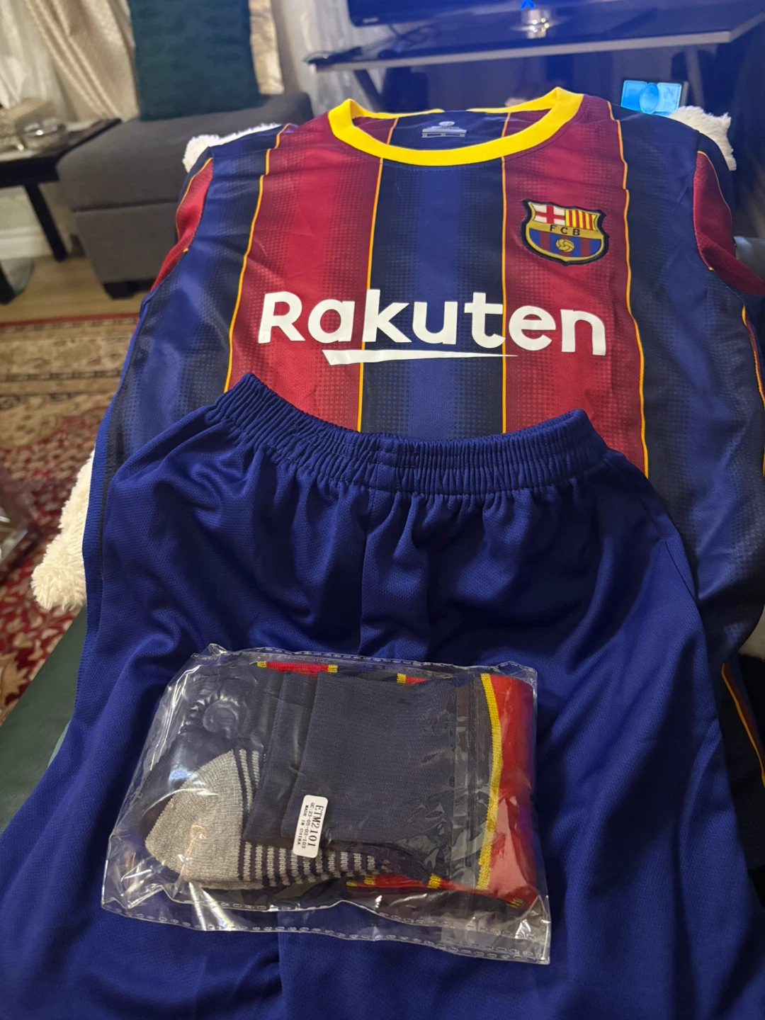 FC Barcelona Messi #10 Jersey and Shorts Set - photo 3