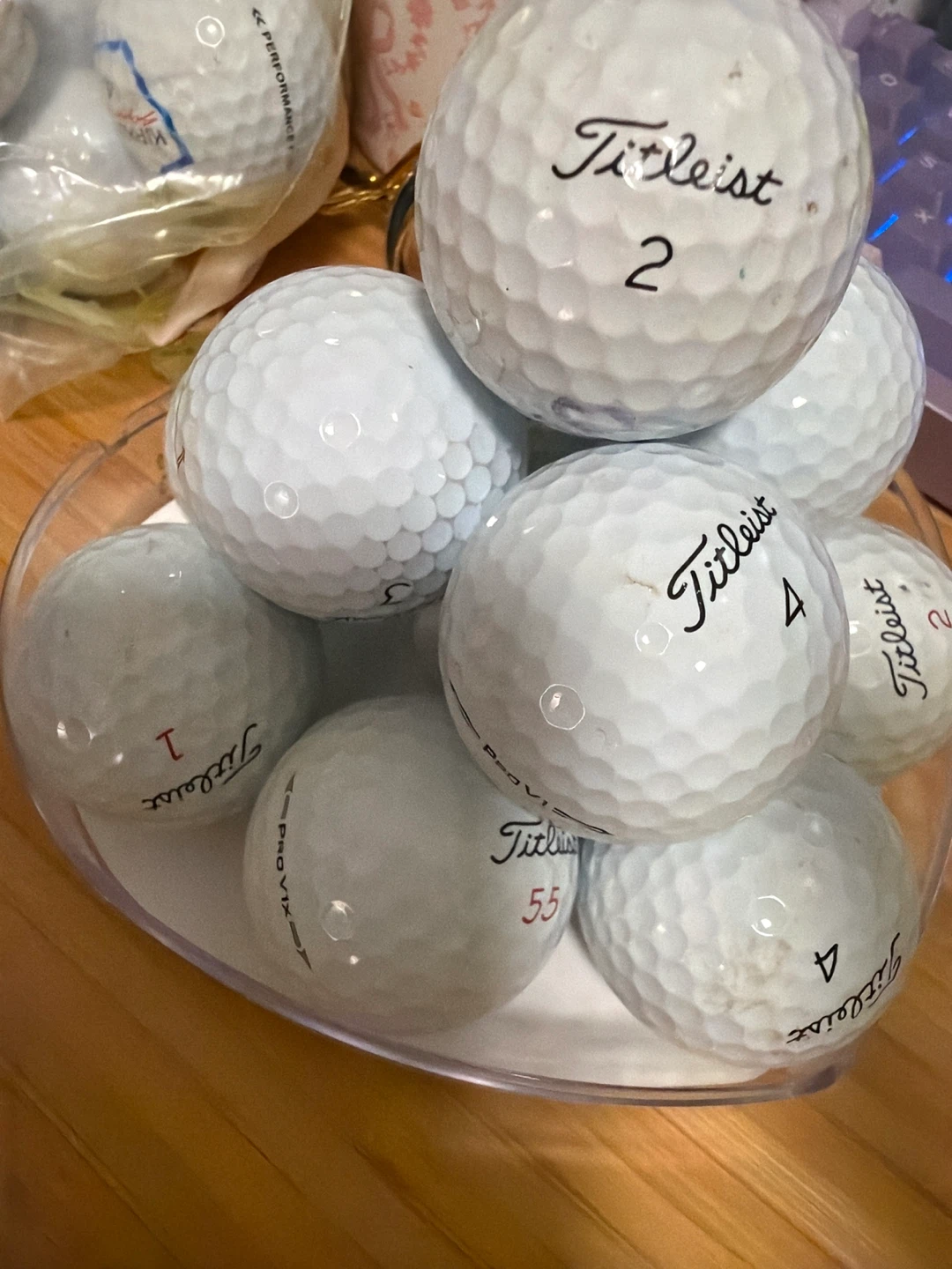 Titleist prov1 and prov1x mix used golf balls - photo 3
