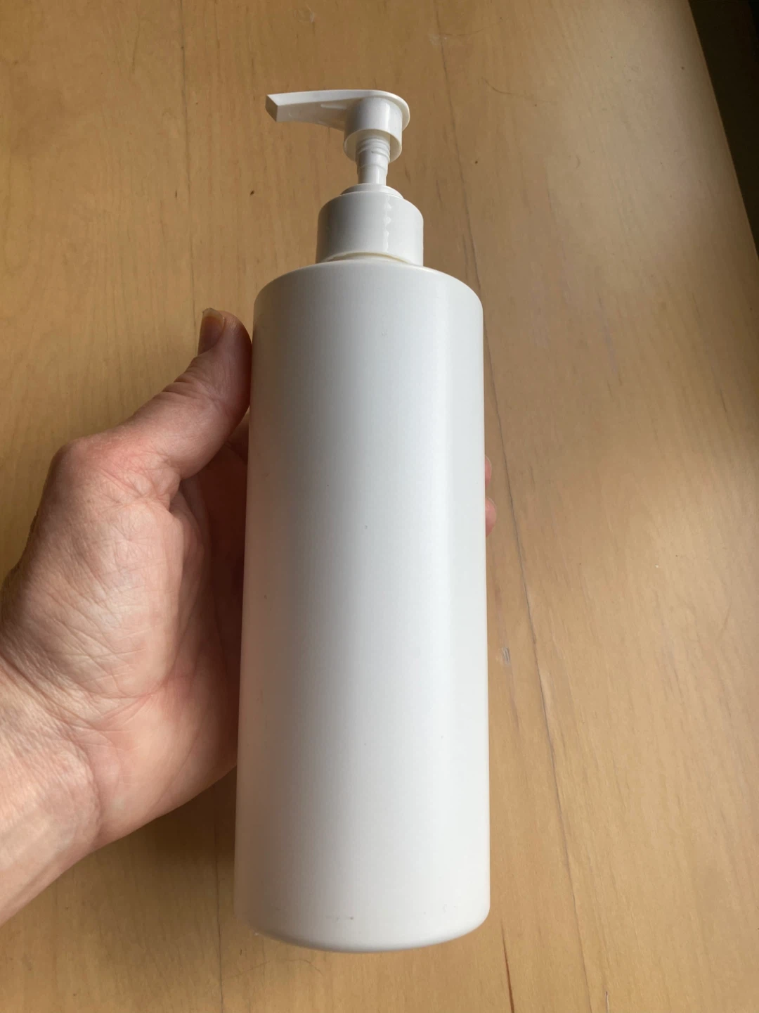 White Pump Bottle