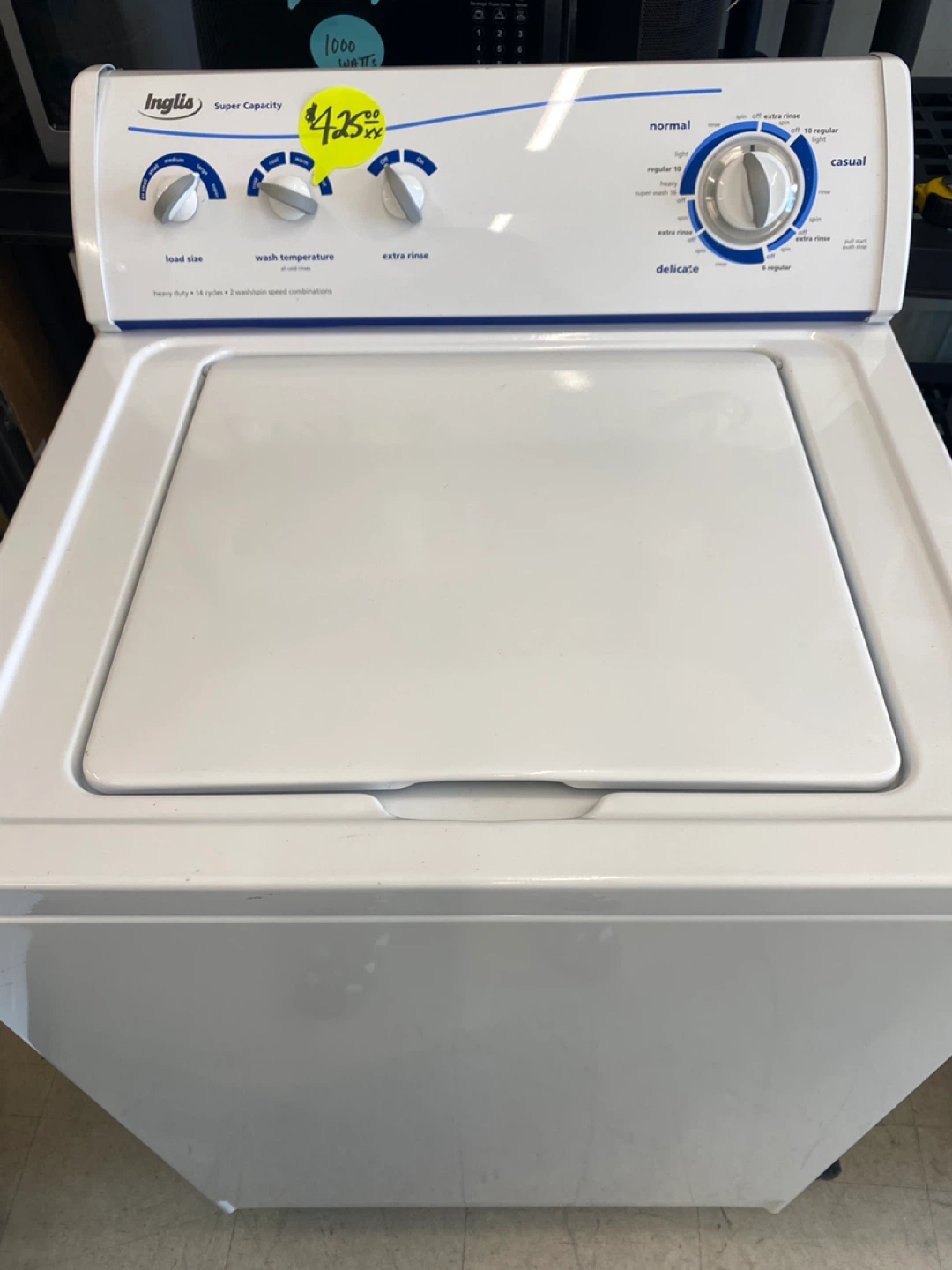 Inglis HD Washer