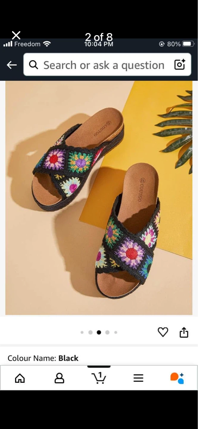 Size 10 Coutgo Women's Platform Espadrille Sandals - photo 4