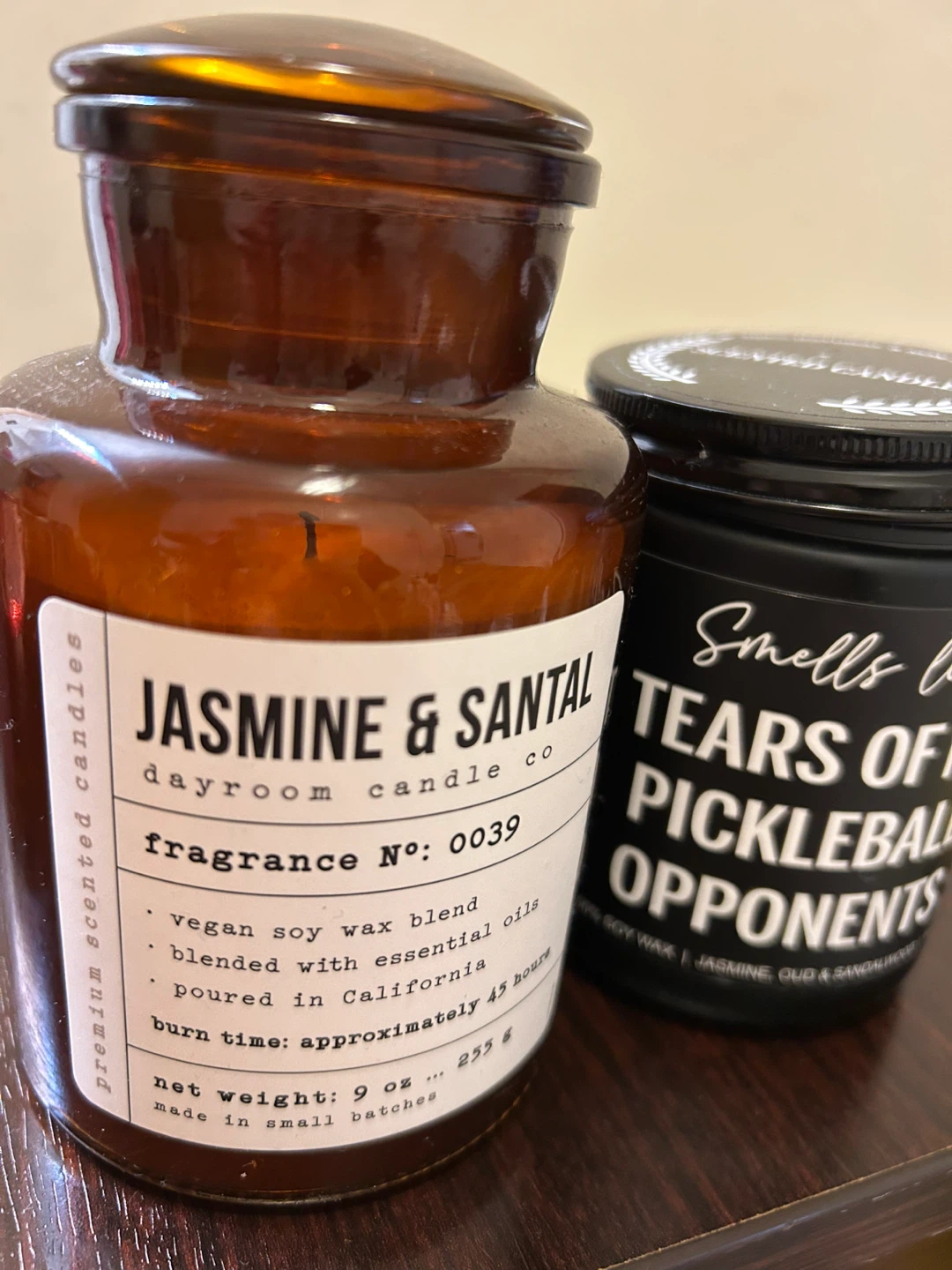 Dayroom Candle Co. Jasmine & Santal Scented Candle