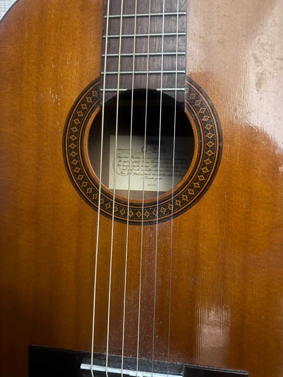 Yamaha Classical Guitar G-225 - photo 5