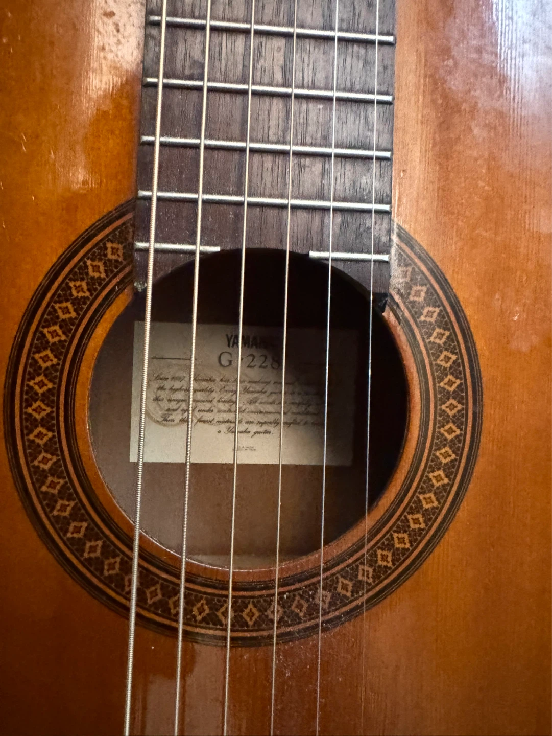 Yamaha Classical Guitar G-225 - photo 3