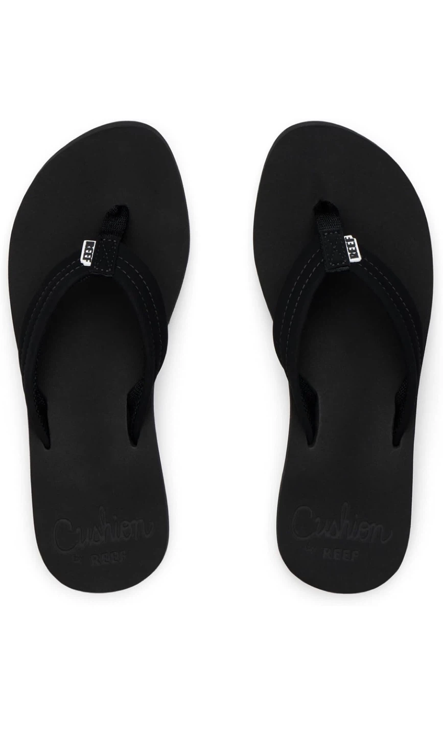 Reef Cushion Breeze Women's Flip Flops - Black - photo 2