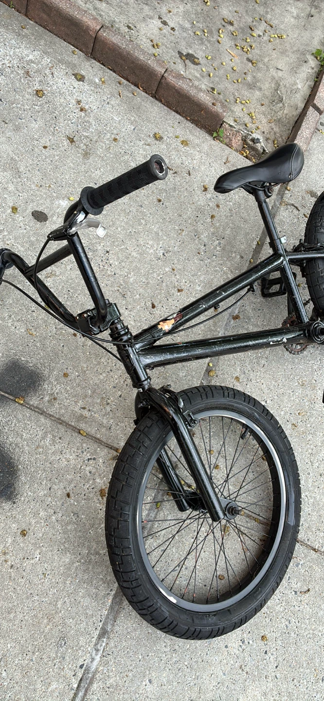 Black BMX Bike