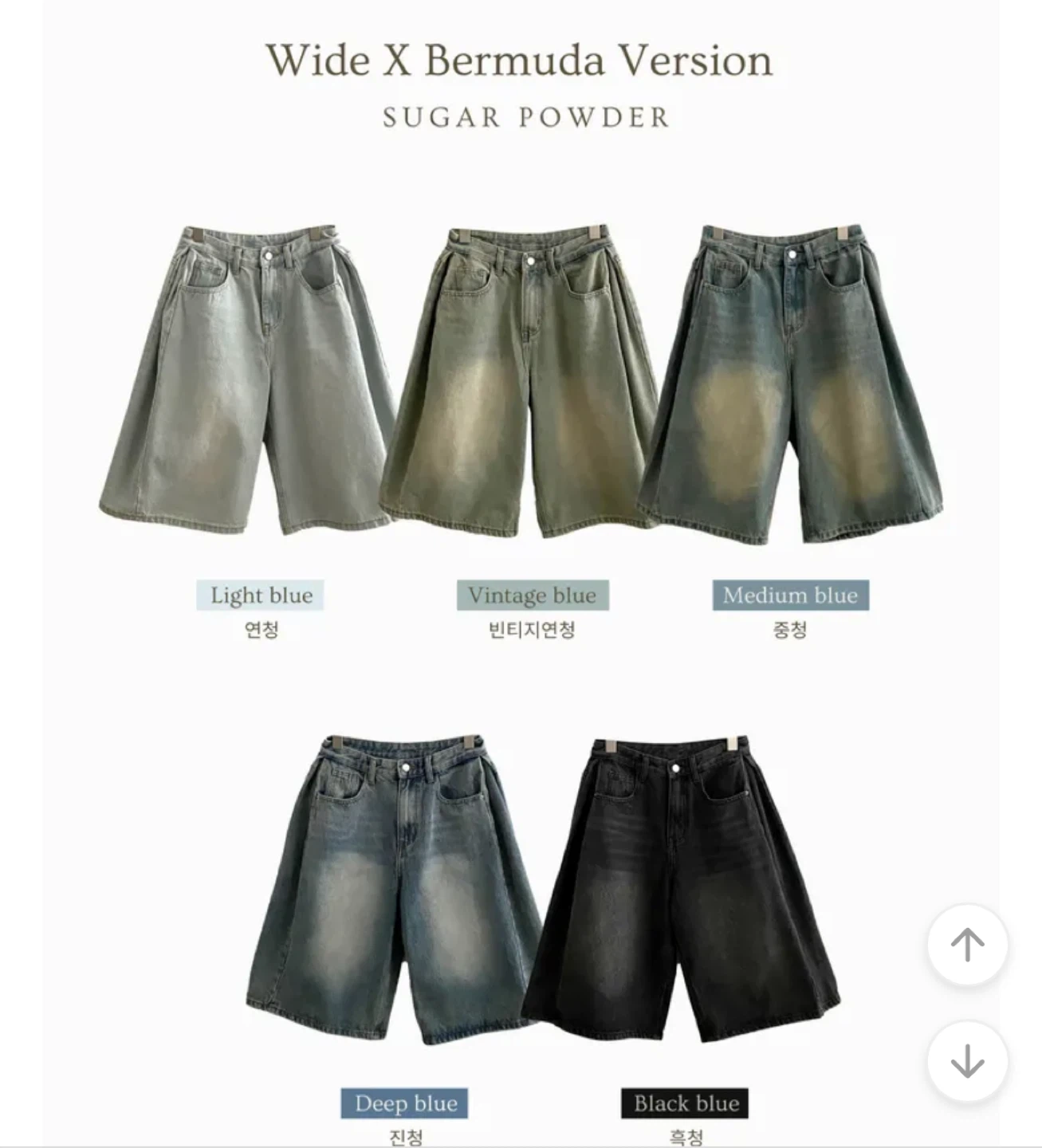 Korean bermuda short jean - photo 3