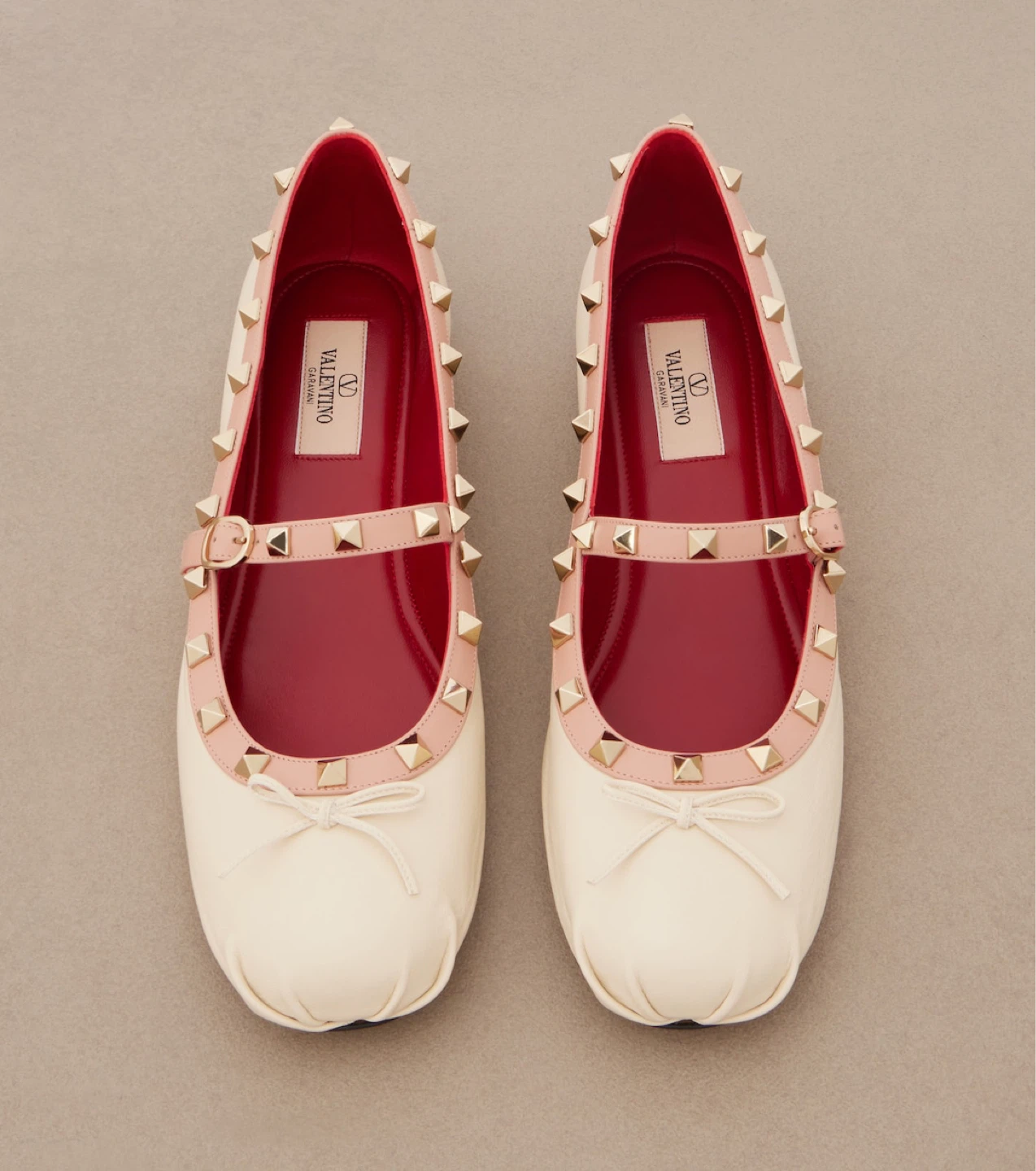 Valentino Garavani Rockstud Mary Jane Flats