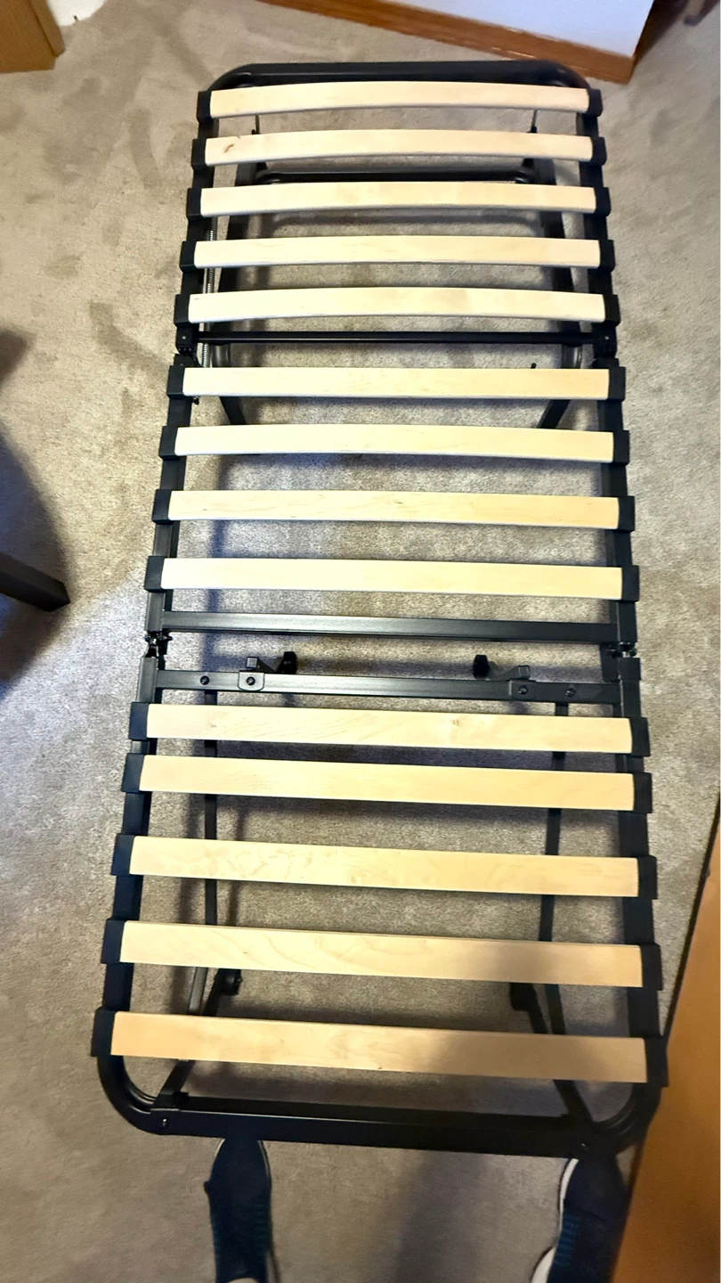 IKEA Folding Bed Frame with Slats (no mattress or cover)