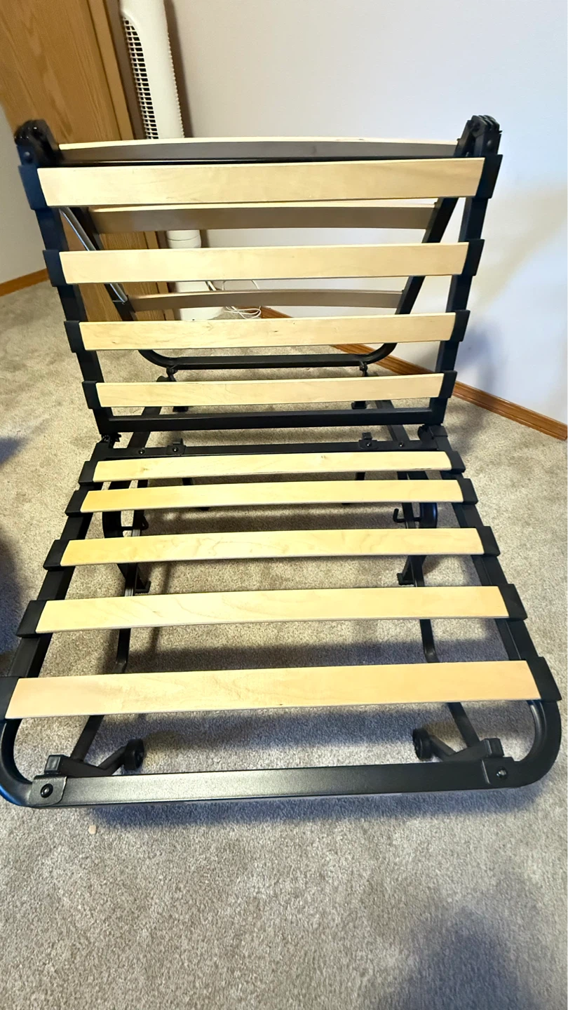 IKEA Folding Bed Frame with Slats (no mattress or cover) - photo 2