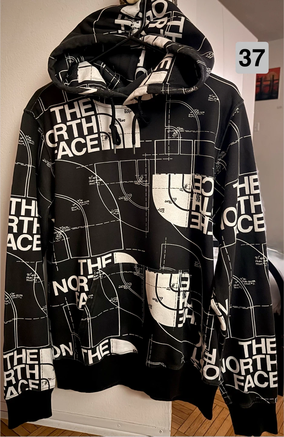 The North Face All-Over Print Hoodie