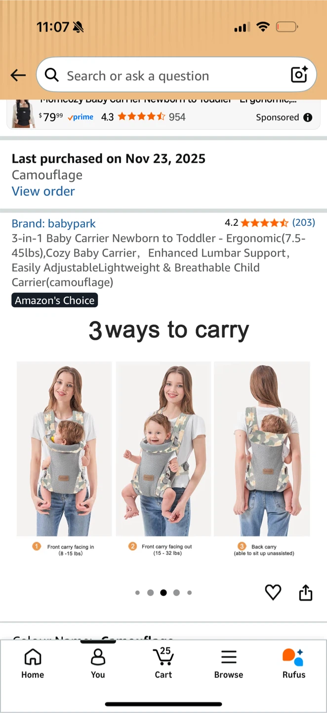 Baby Carrier 3-in-1 - photo 2