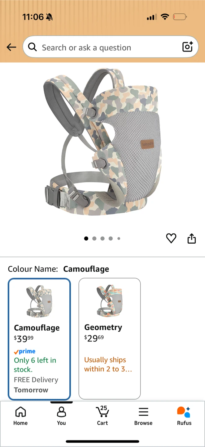 Baby Carrier 3-in-1